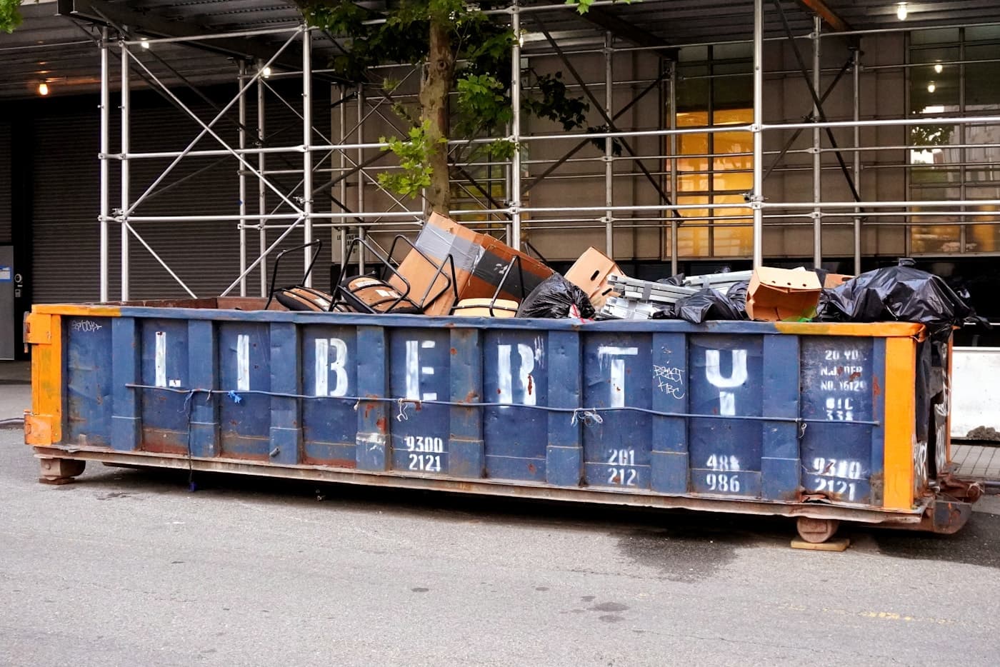 Caçambas estacionárias