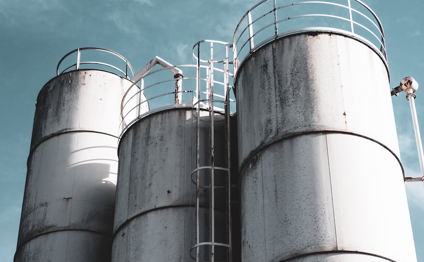 Limpeza de silos